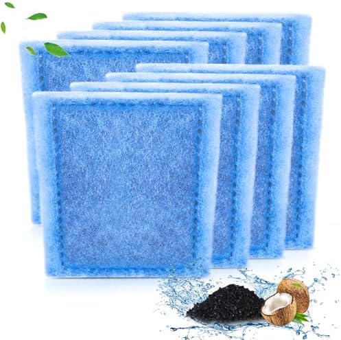 8 Pack Rite-Size C Filter Cartridges Compatible with MarineLand Filters | Aquarium Rite-Size C Replacement Filter Cartridges Compatible with MarineLand Penguin Power Filters 200/275/350/375